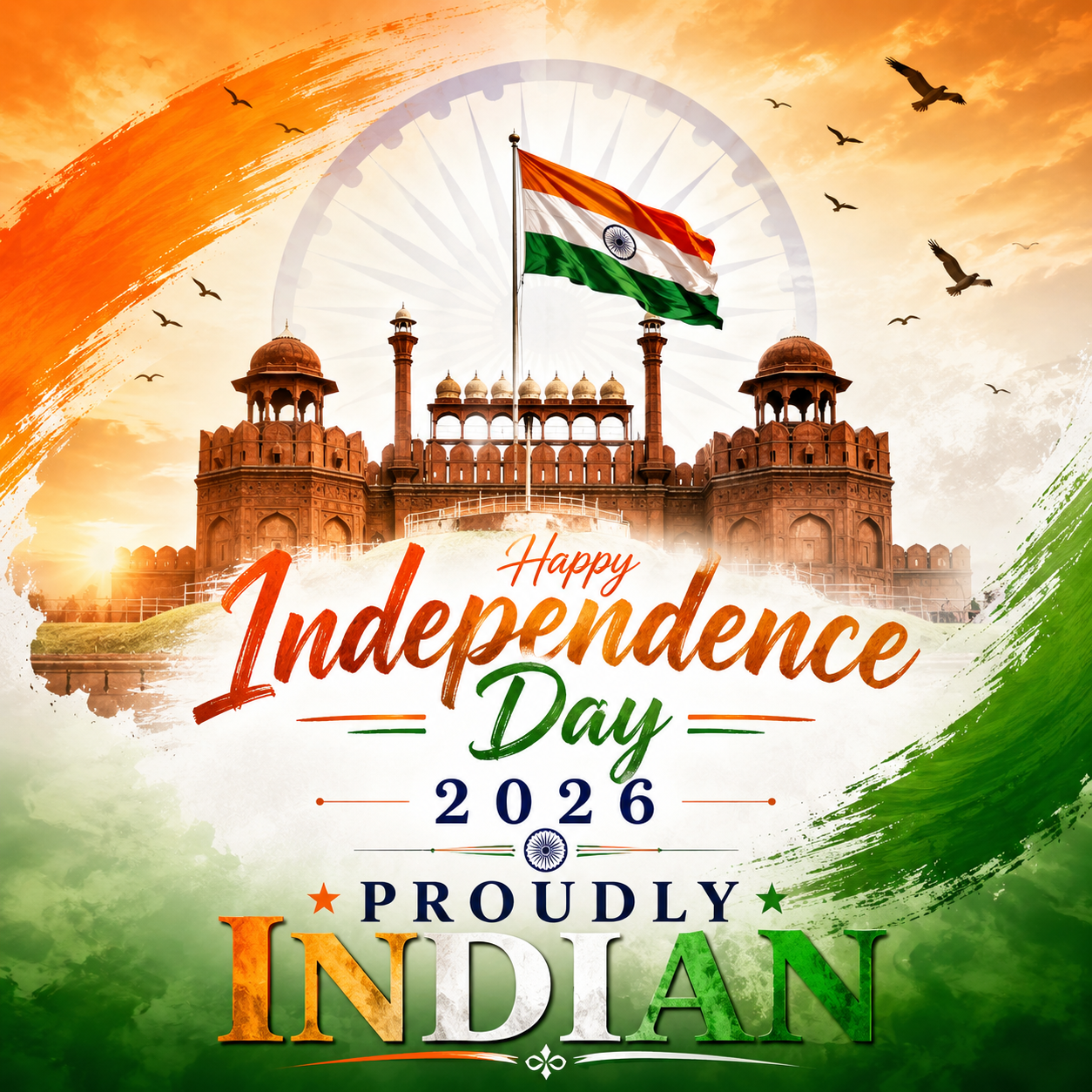 Red Fort Independence Day 2026 — Proudly Indian