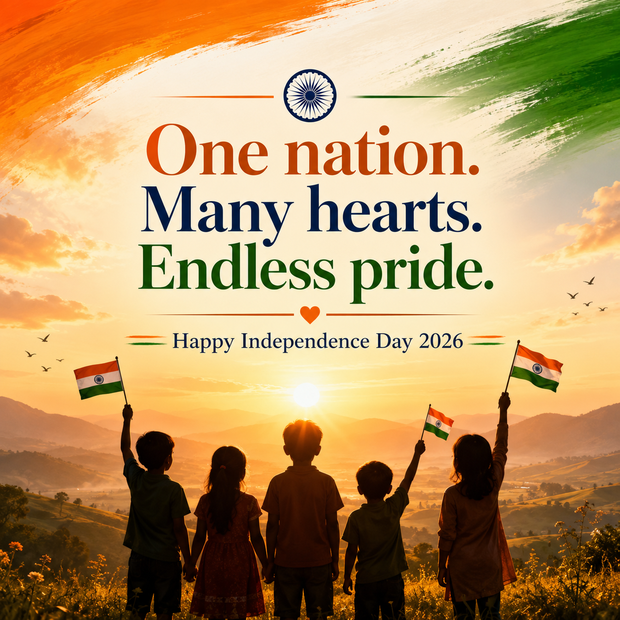 Children flags unity DP 2026