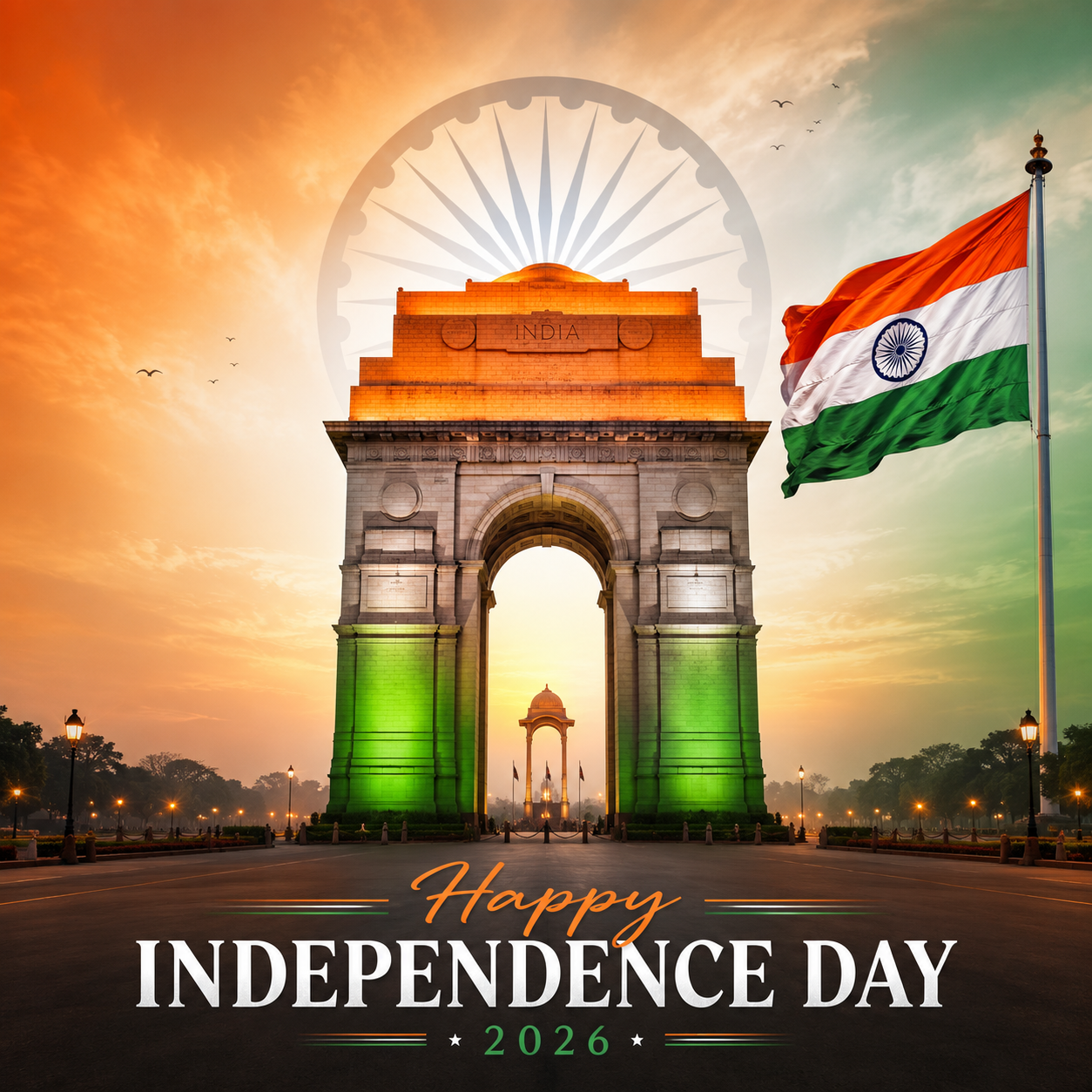India Gate Independence Day 2026