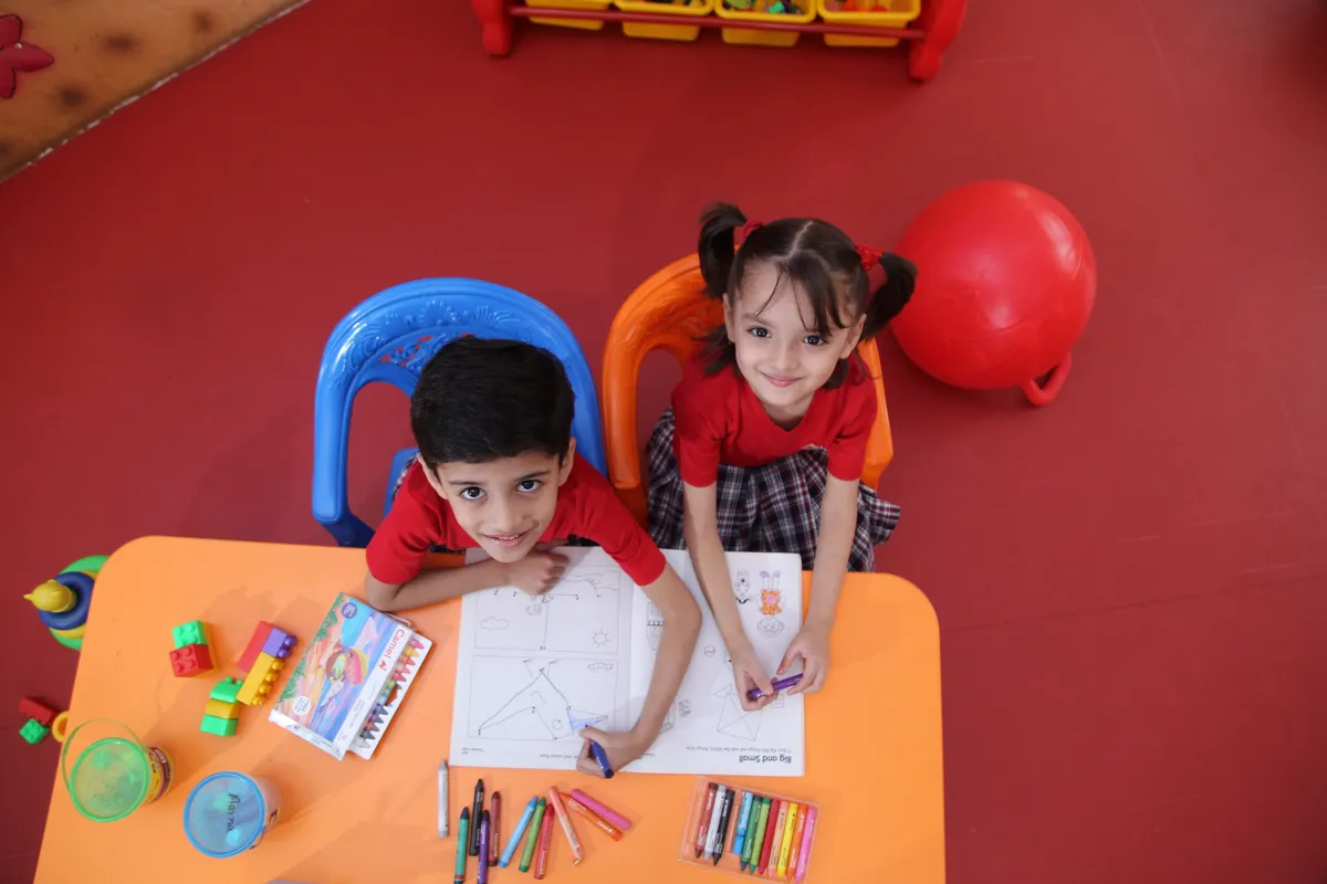 100% female staff at Rainbow Preschool International Thane — safe and nurturing environment