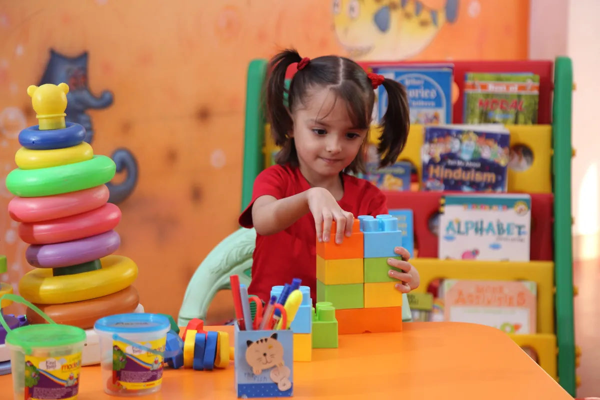Happy Times programme activities at Rainbow Preschool International Thane