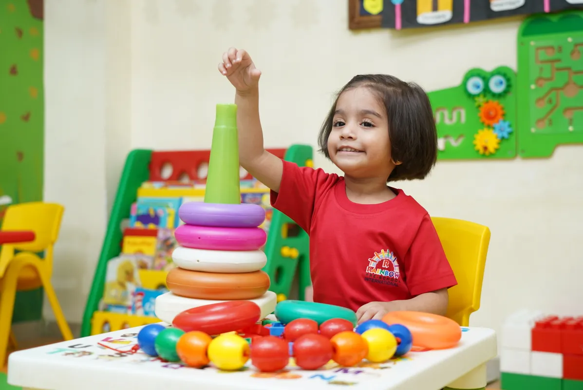 Make Your Own Sandwich activity for preschool children at Rainbow Thane