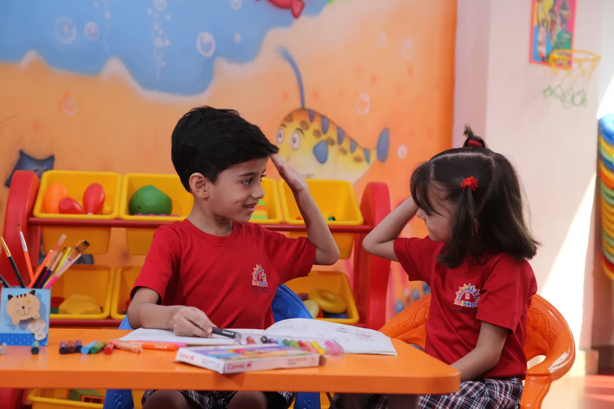 Safety at every step at Rainbow Preschool International Thane