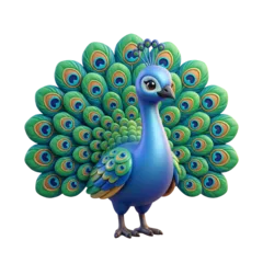 Indian Peacock, national bird of India